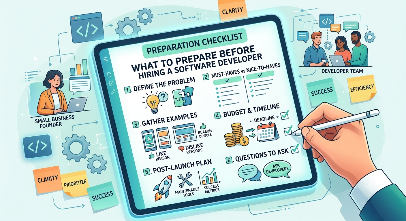 What to Prepare Before Hiring a Software Developer